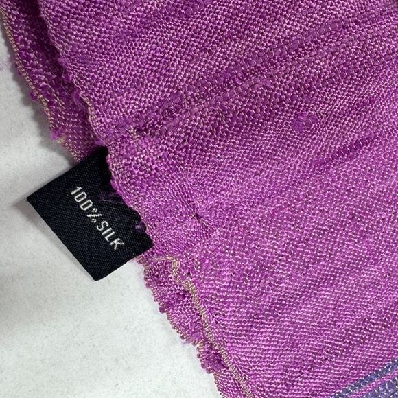 Rustic Design Silk Scarf - 72"x24" - NEW in Bag. - Picture 8 of 10